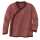 Disana Melange-Jacke 62/68 Cassis-Rosé aus Schurwolle kbT