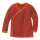 Disana Melange-Jacke 62/68 Orange-Cassis aus Schurwolle kbT
