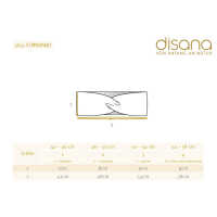 Disana Stirnband Gr.3 Rosé aus Schurwolle kbT