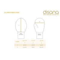 Disana Walk-Handschuhe Gr.1 Cassis aus Schurwolle kbT
