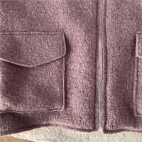 Halfen Walk-Winterjacke mit Teddy 110/116 mauve/teddy