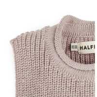 Halfen Grobstrick-Pullunder mit Tasche 110/116 rose