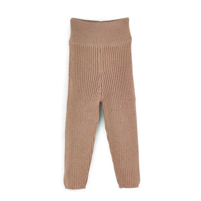 Halfen Grobstrick-Leggings 98/104 rose
