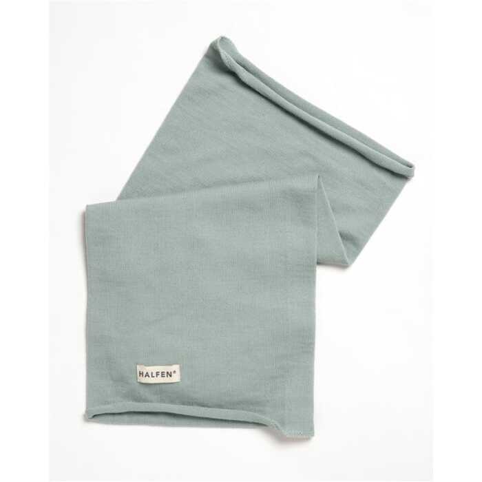 Halfen Strick-Loopschal onesize mint Merinowolle Kinder