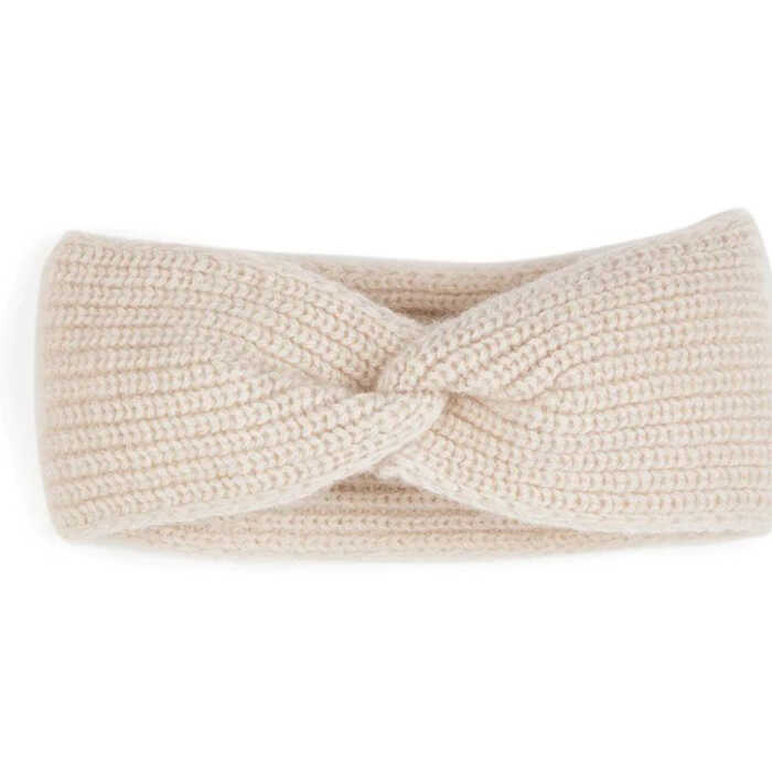 Halfen Cashmere Strick-Stirnband onesize vanille