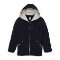 Halfen Unisex Walkjacke Kristian/Kristina L marine/natur