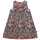 Enfant Terrible Wendekleid mit Kirschblüten- und Vogeldruck 134 olive-apricot