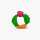 Oli&Carol Veggie Teething Ring Baby Greifling