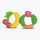 Oli&Carol Veggie Teething Ring Baby Greifling