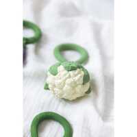 Oli&Carol Cauliflower Rattle Toy Baby Rassel