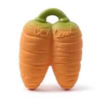 Oli&Carol Cathy the Carrot Mini Doudou-Teether Baby Greifling