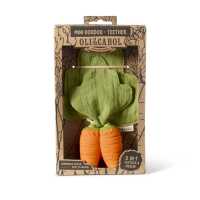 Oli&Carol Cathy the Carrot Mini Doudou-Teether Baby Greifling