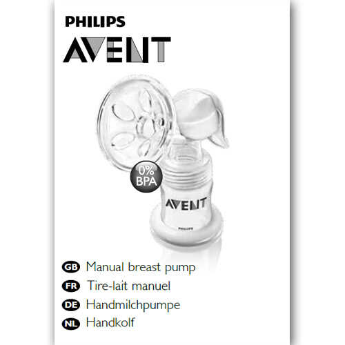 Benutzerhandbuch Handmilchpumpe - kostenloser Download
