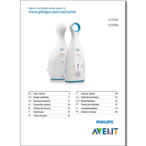 Benutzerhandbuch SCD486 - kostenloser Download