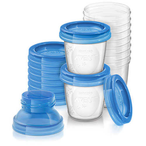Philips Avent Muttermilchbehälter SCF618/10, Set