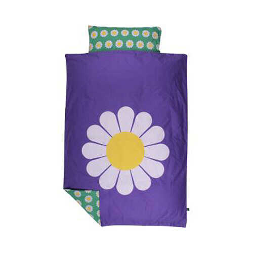 Freds World Bettwäsche mit Margueritenprint, Baumwolle, purple