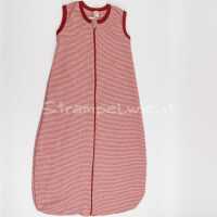 Lilano Wolle/Seide Schlafsack ohne Arm rot 90cm
