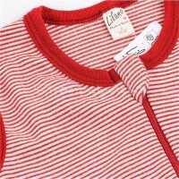 Lilano Wolle/Seide Schlafsack ohne Arm rot 90cm