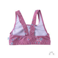 Iobio Kinder UV Bikini Oberteil Turtle Mauve 134/140 Polyamid-Elasthan