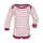 Engel Baby langarm Body geringelt aus Wolle kbT/Seide