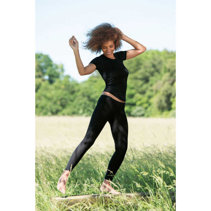 Engel Damen-Leggings, Wolle/Seide