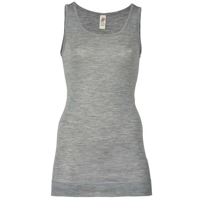 Engel Long-Shirt, ärmellos, Wolle/Seide