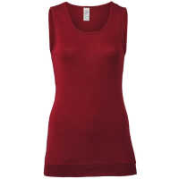 Engel Long-Shirt, ärmellos, Wolle/Seide