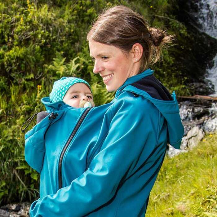 Mamalila Softshell-Tragejacke