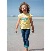 Frugi Ellie Applique T-shirt Sunshine/Turtle