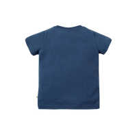 Frugi Stanley Applique T-shirt Marine Blue/Frog