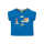 Frugi Sophia Slub T-shirt Sail Blue/Harbour Scene