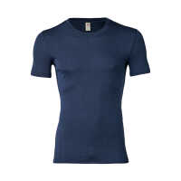 Engel Herren kurzarm Shirt aus Wolle kbT/Seide