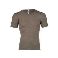 Engel Herren kurzarm Shirt aus Wolle kbT/Seide