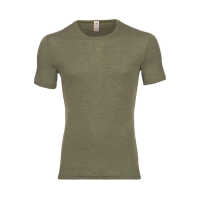 Engel Herren kurzarm Shirt aus Wolle kbT/Seide