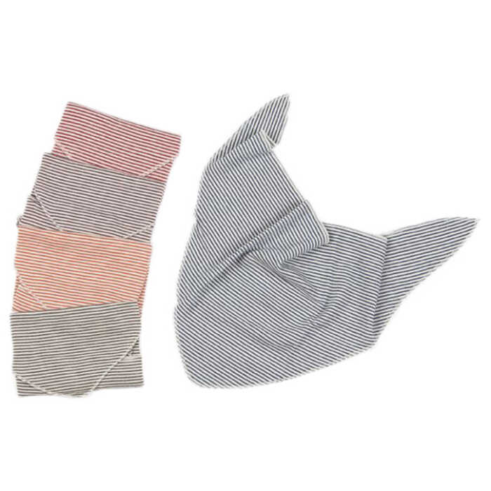 Lilano Baby Dreieckstuch aus Wolle kbT/Seide ringel