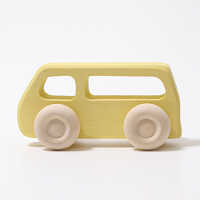 Grimms Holzautos Slimline Bus gelb