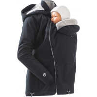 Mamalila Allwetter-Tragejacke Winter  schwarz