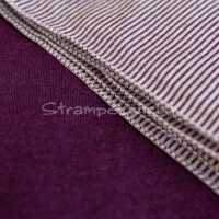 Lilano Babydecke beere Ringel 80x90cm aus Wolle KbT/Seide...