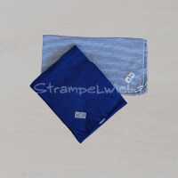 Lilano Decke Schurwolle KbT/Seide Jersey marine 80x90cm