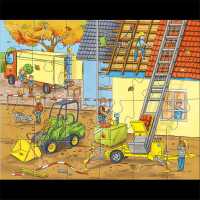 Haba Puzzel Auf der Baustelle