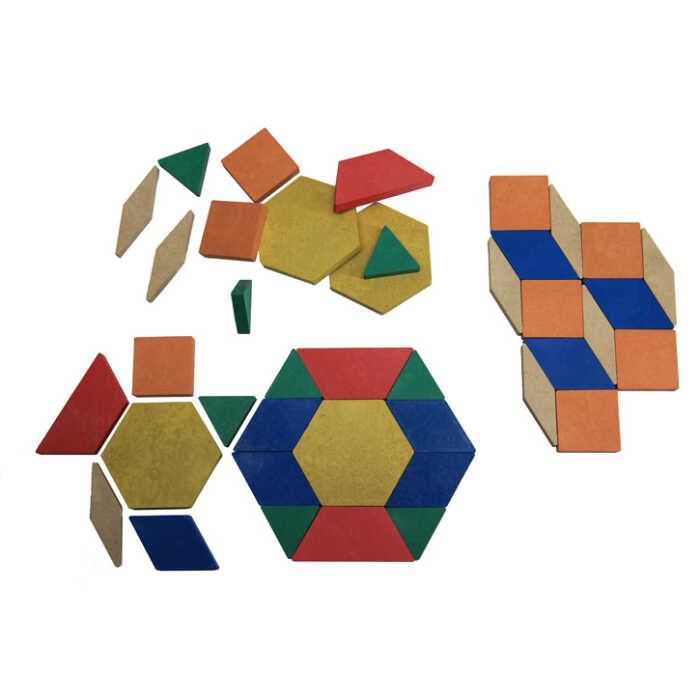 Wissner Geometrische Legeplättchen