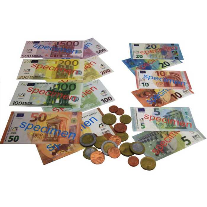 Wissner Euro Spielgeld Satz