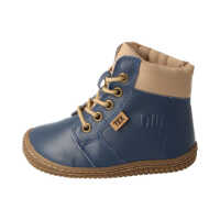 Filii Barfußschuh EVEREST Stiefel 28 Bio Schnürer ocean mit Wollfutter
