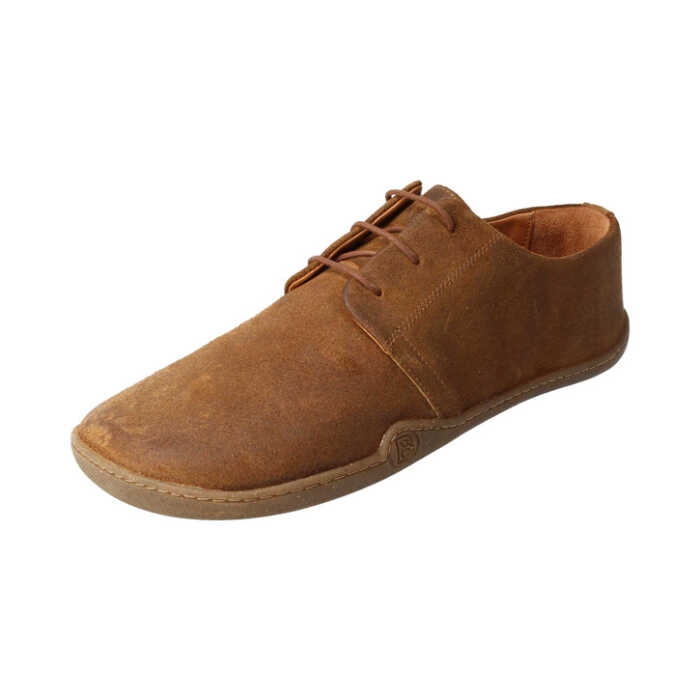 BLifestyle pure Style 39 Bio velours wax braun Barfußschuhe
