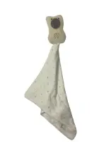 Pat und Patty Eisbär Schnuffeltuch Trösterchen 10 x 35 cm 100% kbA Baumwolle