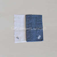 Lilano Decke Schurwolle KbT/Seide Jersey hellgrau 80x90cm