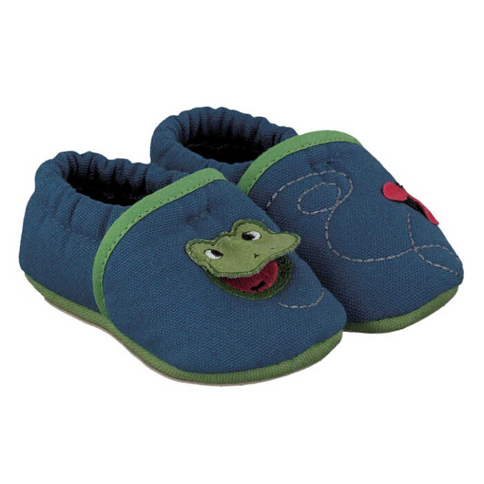 Nanga Frosch Slipper blau