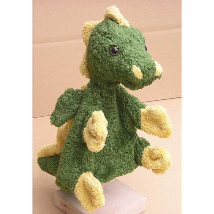 Kallisto Handpuppe Drache Baumwollplüsch kbA