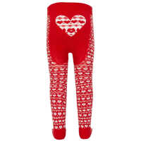 Kite Strumpfhose Herzen rot 6-12m