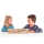 Wissner Stapelzahlen 34tlg RE-Wood Lernspielset Natur